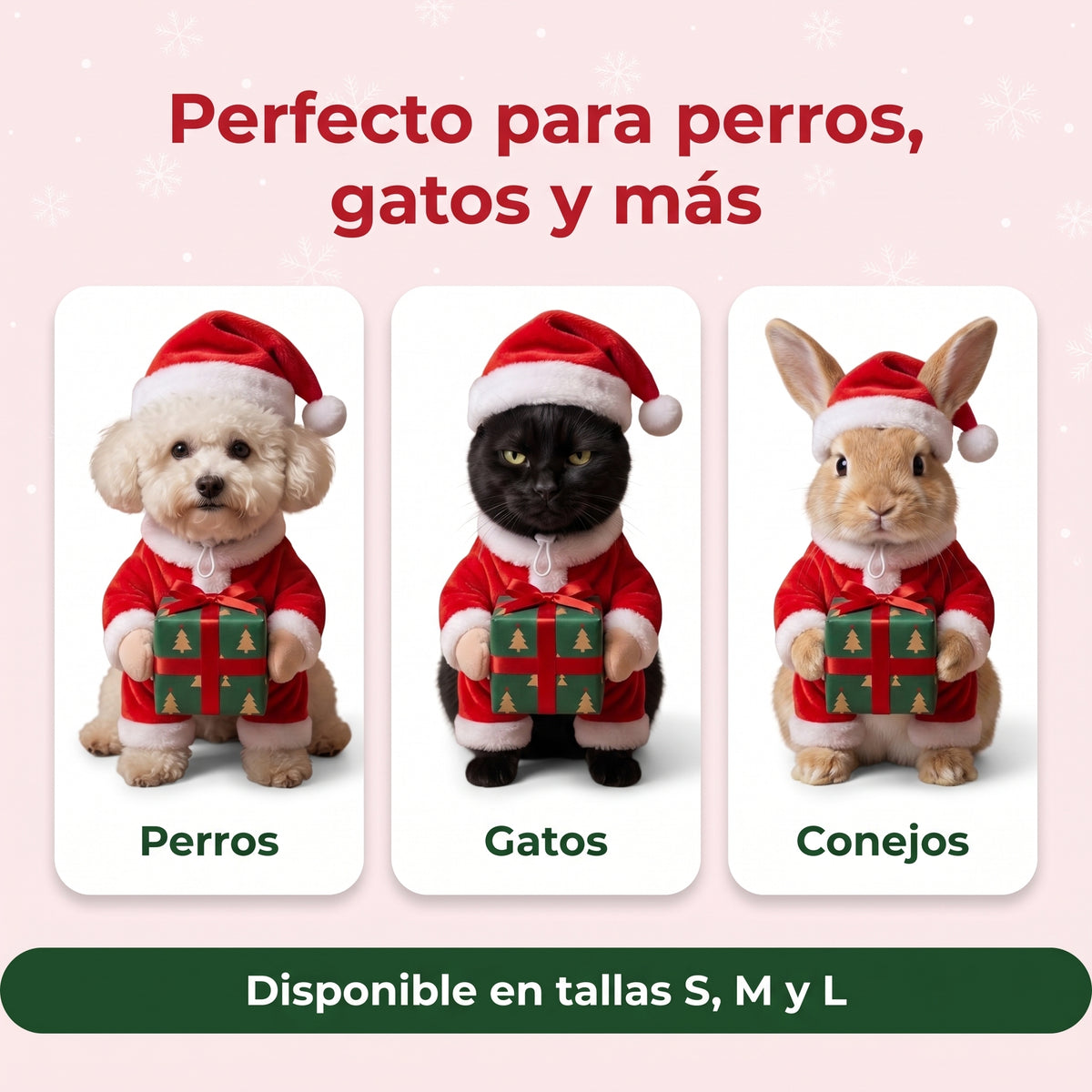 Disfraz Navideño para Mascotas